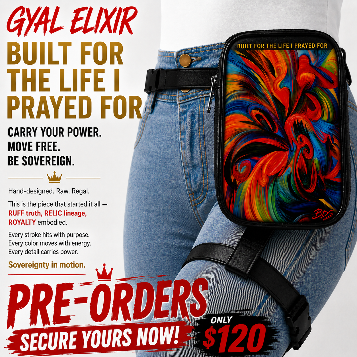 Dah Gyal Elixir promotional artwork — Built for the Life I Pray For